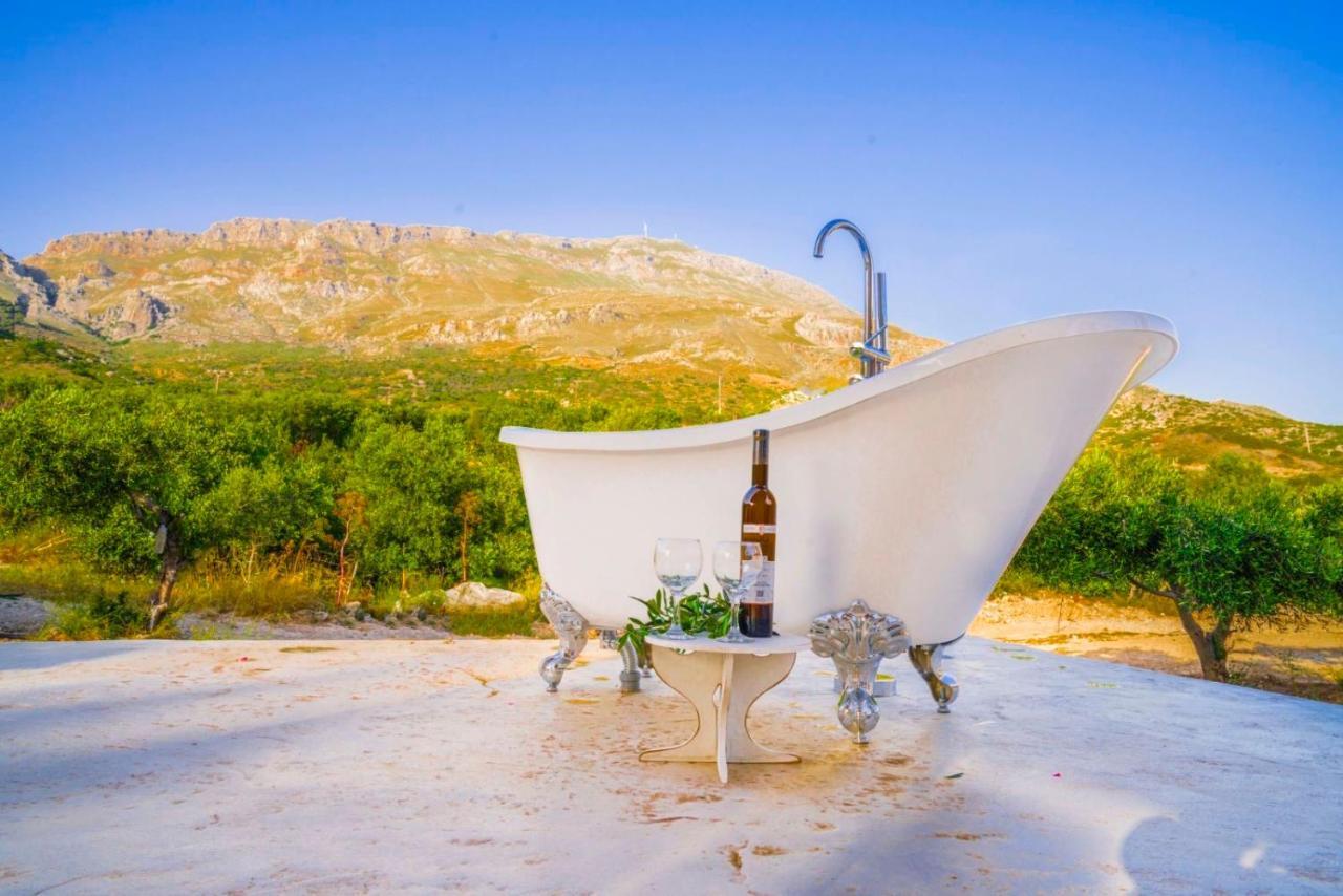 Bungalows Panstel In Kerames Rethymno Agia Paraskevi  Dış mekan fotoğraf