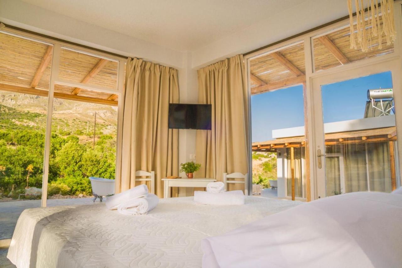 Bungalows Panstel In Kerames Rethymno Agia Paraskevi  Dış mekan fotoğraf
